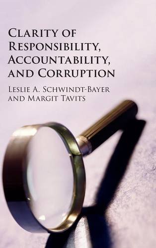 Clarity of Responsibility, Accountability, and Corruption [Hardcover]