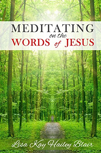 Meditating on the Words of Jesus  Large Print [Paperback]