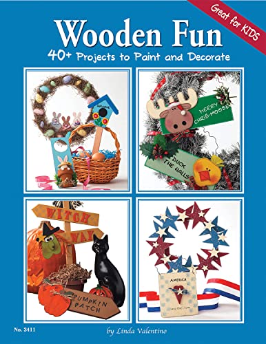 Wooden Fun 40+ Projects To Paint And Decorate [Paperback]