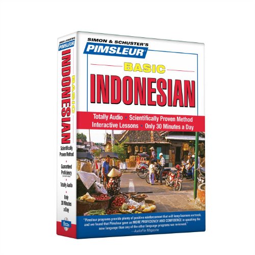 Pimsleur Indonesian Basic Course - Level 1 Lessons 1-10 CD Learn to Speak and U [CD-Audio]