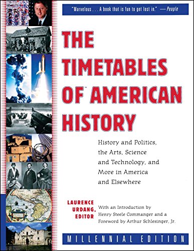 The Timetables of American History History and Politics, the Arts, Science and  [Paperback]