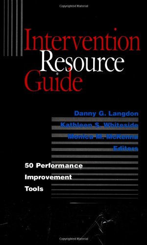 Intervention Resource Guide 50 Performance Improvement Tools [Paperback]