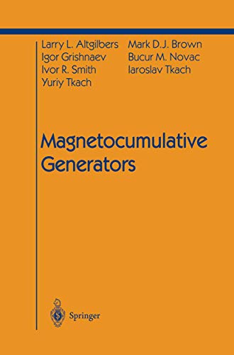 Magnetocumulative Generators [Paperback]