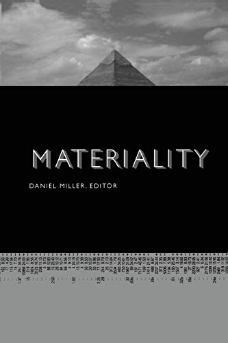 Materiality (politics, History, And Culture) [Paperback]