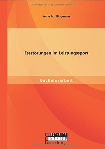 Essstrungen Im Leistungssport (german Edition) [Paperback]