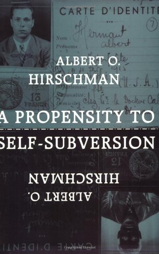 Propensity to Self-Subversion [Paperback]
