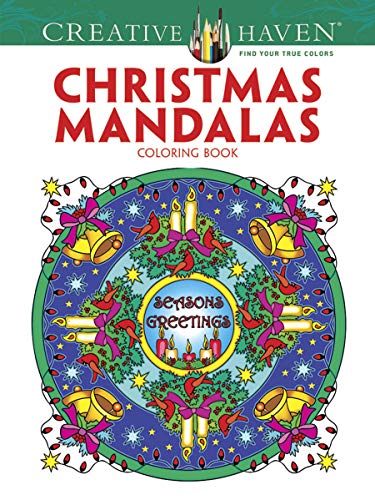 Creative Haven Christmas Mandalas Coloring Book [Paperback]