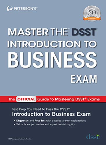 Master the DSST Introduction to Business Exam [Paperback]