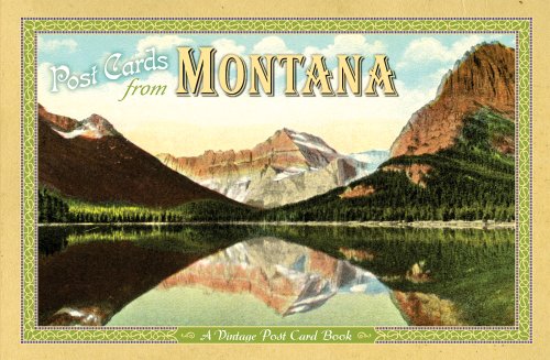 Post Cards From Montana A Vintage Post Card Book [Paperback]