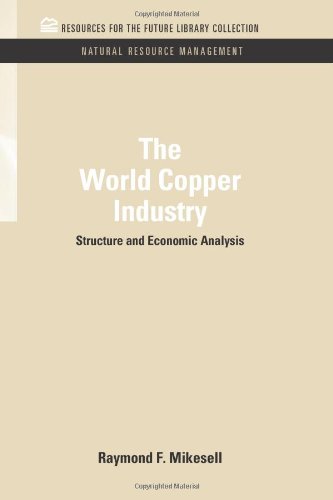 World Copper Industry  Structure and Economic Analysis [Hardcover]
