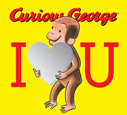 Curious George I Love You (board book with mirrors) [Board book]