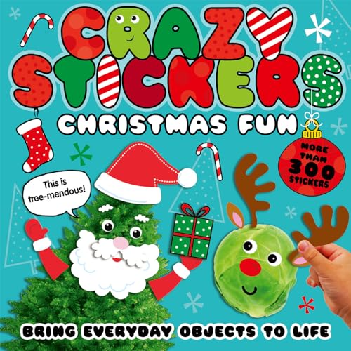 Christmas Fun Bring Everyday Objects to Life. More than 300 Stickers [Paperback]