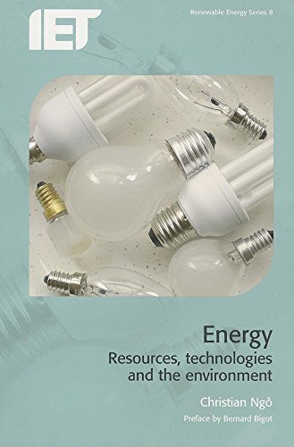 Energy Resources, technologies and the environment [Hardcover]