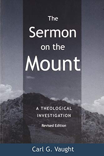 Sermon On The Mount, The A Theological Investigation [Paperback]