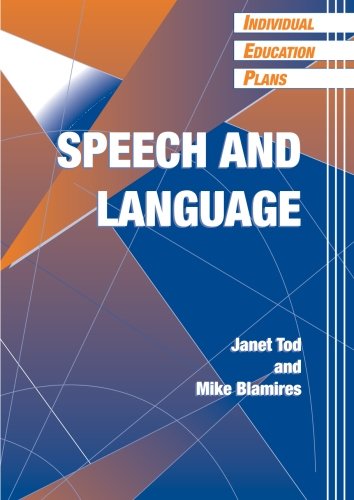Individual Education Plans (IEPs) Speech and Language [Paperback]