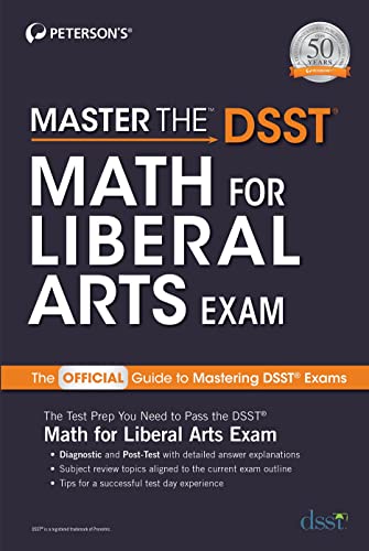 Master the DSST Math for Liberal Arts Exam [Paperback]