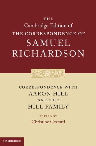 Correspondence with Aaron Hill and the Hill Family [Hardcover]