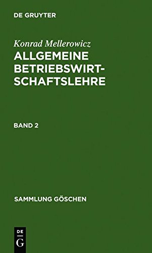 Allgemeine Betriebswirt-Schaftslehre [Hardcover]