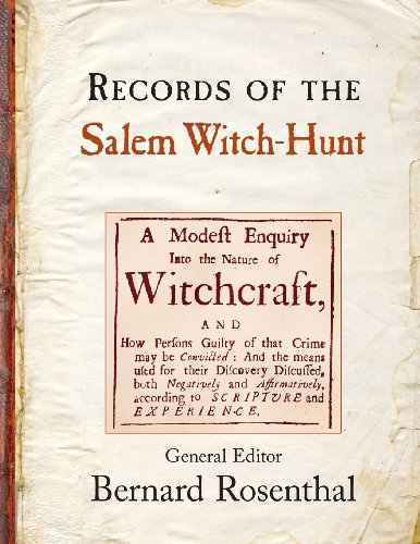 Records of the Salem Witch-Hunt [Paperback]