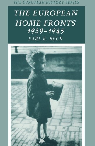 European Home Fronts 1939 - 1945 [Paperback]