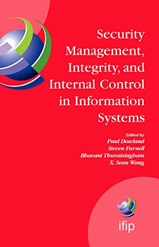 Security Management, Integrity, and Internal Control in Information Systems IFI [Paperback]