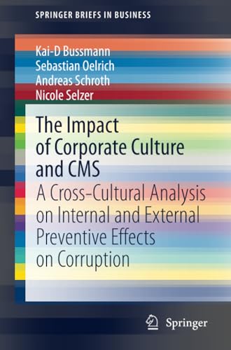 The Impact of Corporate Culture and CMS A Cross-Cultural Analysis on Internal a [Paperback]