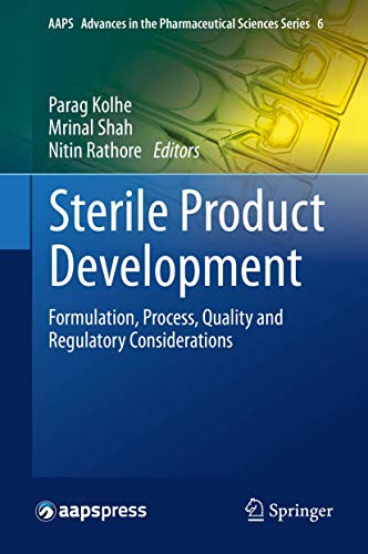 Sterile Product Development Formulation, Process, Quality and Regulatory Consid [Hardcover]