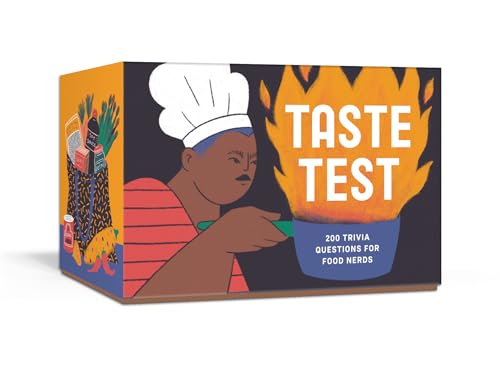 Taste Test 200 Trivia Questions for Food Nerds Card Games [Game]