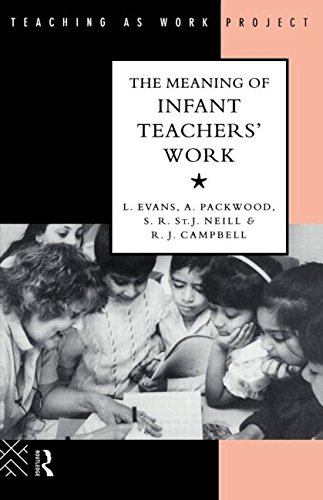 The Meaning of Infant Teachers' Work [Paperback]