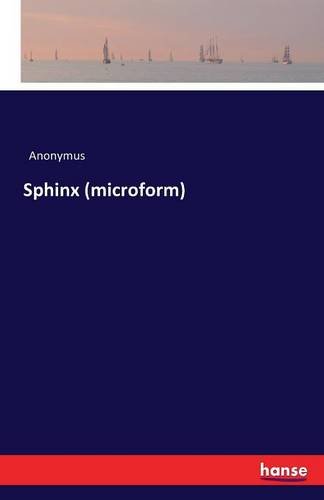 Sphinx (microform) (german Edition) [Paperback]