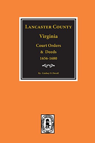 Lancaster County, Virginia Records [Hardcover]