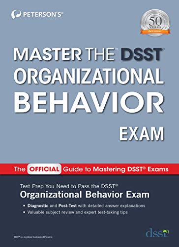 Master the DSST Organizational Behavior Exam [Paperback]