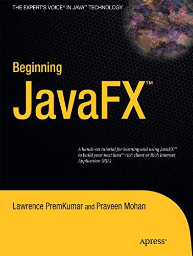 Beginning JavaFX [Paperback]