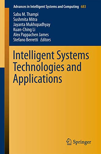 Intelligent Systems Technologies and Applications [Paperback]