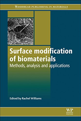 Surface Modification of Biomaterials Methods Analysis and Applications [Paperback]