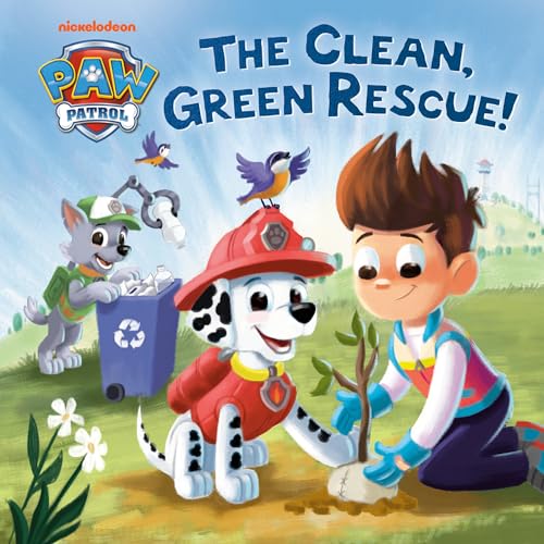The Clean, Green Rescue (PAW Patrol) [Hardcover]