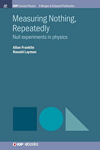 Measuring Nothing, Repeatedly Null Experiments in Physics [Hardcover]