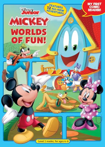 Mickey Mouse Funhouse Worlds of Fun My First Comic Reader [Paperback]