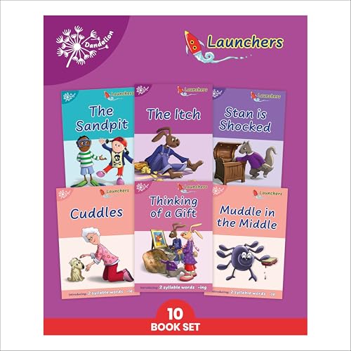 Phonic Books Dandelion Launchers Stages 16-20 Decodable Books for Beginner Read [Paperback]
