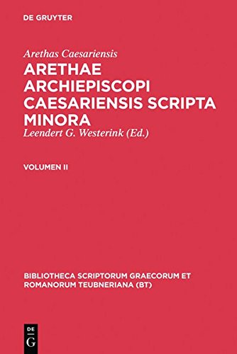 Scripta Minora, Vol. II Scripta minora 57-89, indices [Hardcover]