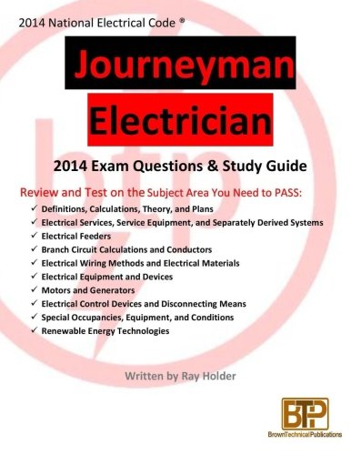2014 Journeyman Electrician Study Guide [Paperback]