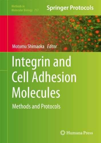 Integrin and Cell Adhesion Molecules Methods and Protocols [Hardcover]