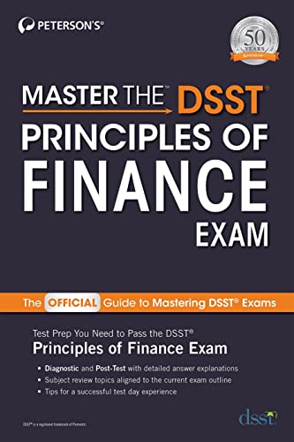 Master the DSST Principles of Finance Exam [Paperback]