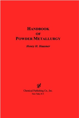 Handbook Of Powder Metallurgy [Hardcover]