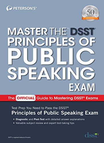 Master the DSST Principles of Public Speaking Exam [Paperback]
