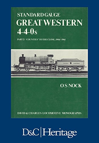 Standard Gauge Great Western 4-4-0s Part 2 [Paperback]