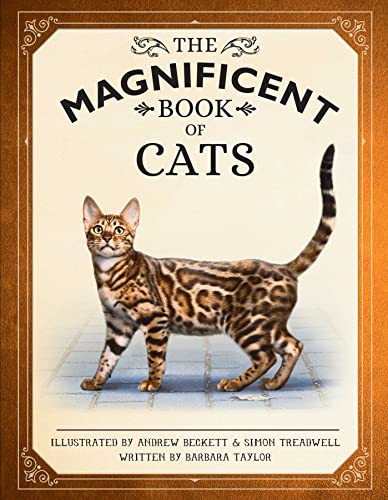 The Magnificent Book of Cats (Kids Books About Cats, Middle Grade Cat Books, Bo [Hardcover]