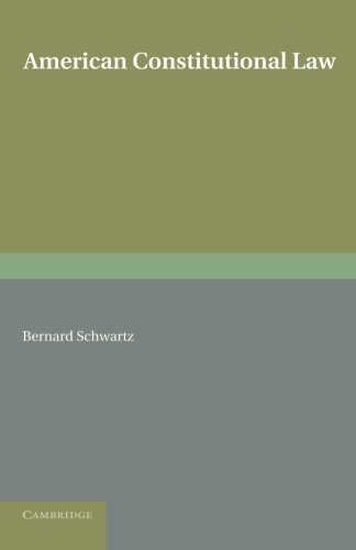 American Constitutional Law [Paperback]