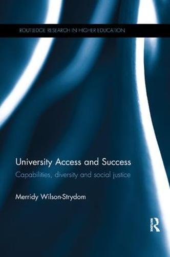 University Access and Success Capabilities, diversity and social justice [Paperback]