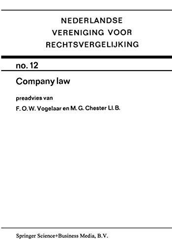 Company Law A comparative Review [Paperback]